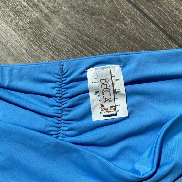 NWOT  Becca Fine Line Ribbed Bikini Bottoms - Picture 3 of 6